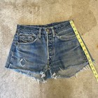Vintage 1960s Levi   s Selvedge Big E Shorts Great For Material