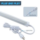 6ft 54w Led Shop Light Fixture Daylight White T8 Integrated Led Bulbs Tube Light