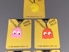 Vtg Set Of 5-1980 Midway Mfg Pac-man   Ghosts Zipper Pulls Video arcade Game New