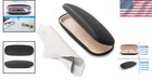 Stylish Black Hard Shell Glasses Case - Compact   Lightweight Storage Solution