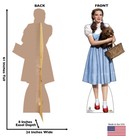 The Wizard Of Oz Dorothy   Toto Lifesize Cardboard Standup Standee Cutout Poster