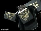 Majima Goro Lighter Matte Black W  Gift Box Free Engraving Ps4 Yakuza Tattoo