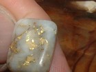 Oregon Blue Mtns  Gold Quartz Cabochon 7 45 Carats Natural Gold Gems