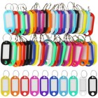 Kattykitty 50 Pcs Plastic Key Tags