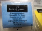 4 Pack Faber Castell Erasers Drawing Art Kneaded Erasers Gray Red Yellow Blue