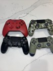 Video Game Bundle With 4 Controllers  3 Video Games   Charging Port  Read Desc 