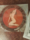 Marilyn Monroe  Vintage 1950s Scarce Metal Tip Tray coaster With Coa