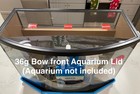 Aquarium Lid 36 Gallon Bow Front Clear 3 16    Thick Polycarbonate  Bowfront