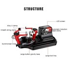 Desktop Automatic Badminton Racket Stringing Machine Threading Lcd Tension Head-