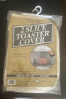 Vtg Better Home 2 Slice Toaster Cover Beige 6 5 X 7 3 4 X 11 Nos Retro Kitchen