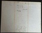 Gideon  Wells 1861 Signed Document Civil War