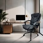 Leather High Back Executive Office Chair Swivel Desk Task Computer Ergonomic