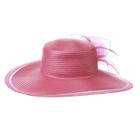  108 Bellissima Spring Summer Easter Church Wedding Derby Hat  Bh312405 Pink