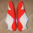 Nike Fencing Shoes White Red Pink Lace-up Lightweight Synthetic Rubber