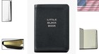 Little Black Book  Pocket-sized Leather Address Book  3 x5 