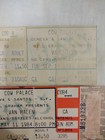 Van Halen Concert Ticket Stubs Lot Of 4  1982 1984 1988 1993 Sf And Mt  View Ca 