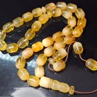       natural Baltic Amber Islamic Prayer Beads Misbaha Tasbih Rosary 90g      