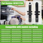 W10571738 Upper Rack Adjuster Kit Whirlpool Maytag Dishwasher Wpw10571738 2 Pack