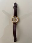 Vintage 1990s Rare Seiko Age Of Discovery Series 3m22-0a60 Kinetic Leather Strap