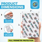 Hobby Armor Premium Cardboard Graded Card Shipping Protectors 4x6 - Multi-color