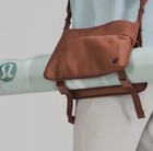Lululemon 2 In 1 Crossbody Bag  Yoga Mat Bag Copper Brown