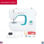 Lightweight Portable Sewing Machine  97 Stitch Options  Led Light  1-step