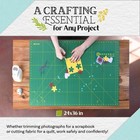 24 X 36 Cutting Mat For Sewing  Self Healing Double Sided Quilting Crafts Mat   