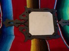 Vintage 1978 Merry     mushroom     tile Cast Iron Trivet Pot Holder Sears Lot Of 2 