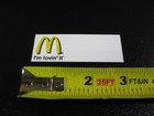  10  Mcdonald s   I m Lovin  It  uniform Employee Name Badges  White 