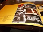 1978 Lancia Gamma Coupe 20-page Large Deluxe Sales Catalog