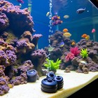 6pcs Black Aquarium Diaphragm Air Pump Accessories Epdm Rubber Oxygen 