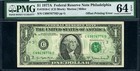 Fr  1910 C  1 1977-a Federal Reserve Error 100  Offset Printing Pmg Ch Cu64 Epq