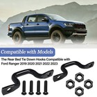 Upgraded 2pcs For Ford Ranger Rear Bed Tie Down Rope Hooks 2019-2023 W bolts