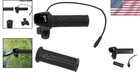 Throttle Control Grip With 6-pin Interface For 48v E-bike Scooter Trike
