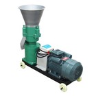 3 Press Rollers Feed Pellet Mill Machine Powered Feed Granulator 220v 5mm Disc
