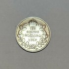 1917 10 Cents Canada 0 925 Silver Low Mint Only 5 Mm Minted Very High Value Coin