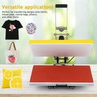16x 24  2000w Heat Press Machine Digital T-shirt Sublimation Transfer Auto Open