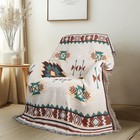 Macevia Native American Aztec Blanket For Couch  Rustic Southwest Blankets De   