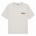 Essentials Light Oatmeal T-shirt And Shorts Set - All Sizes - Free Ship