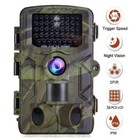 36mp 4k Trail Camera 120   Game Night Vision Motion Activate Low Glow  Waterproof