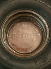 Vintage Firestone Promotional Rubber Tire Ashtray Deluxe Champion Ex Complete