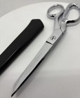Gingher Dressmaker Scissors With Black Hard Plastic Sheath Made In Germany