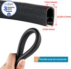 Rubber Edge Trim Guard Black U Channel Protective Strip 10 Ft