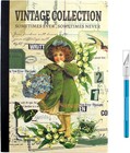 Vintage Scrapbooking Sticker Book For Adults - 800  Washi Journaling Stickers   