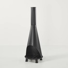 Hearth   Hand Wood Burning Outdoor Patio Heating Rust Resistant Chimenea