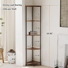 Corner Shelf Stand industrial 65  Corner Shelves Display Shelf For Living Room