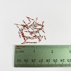 50 Red Watch Hands Arrow Steampunk Repair Altered Art Watchmakers Lot Second  