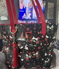 2017 Disney Dooney   Bourke Christmas Woodland Winter Tote Shoulder Bag Purse