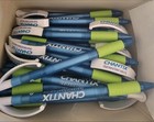 Pharmaceutical Drug Rep Lot Of 4 Never Used Chantix Pens  Very Nice And Pretty