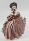 Vintage Florence Ceramics  madeline  Pink Dress 9  Lady Figurine